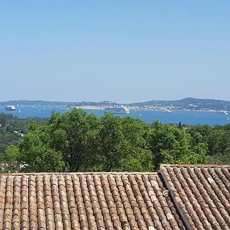 Les Restanques Coquelicot Vue Mer Grimaud Exterior photo